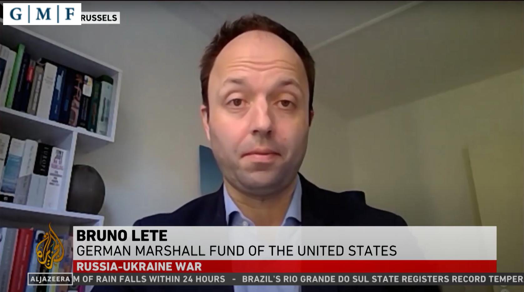 Bruno Lété Talks To Al Jazeera About Developments In The Russian Invasion Of Ukraine German 4699